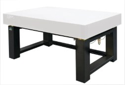 Tubular steel optical table frame